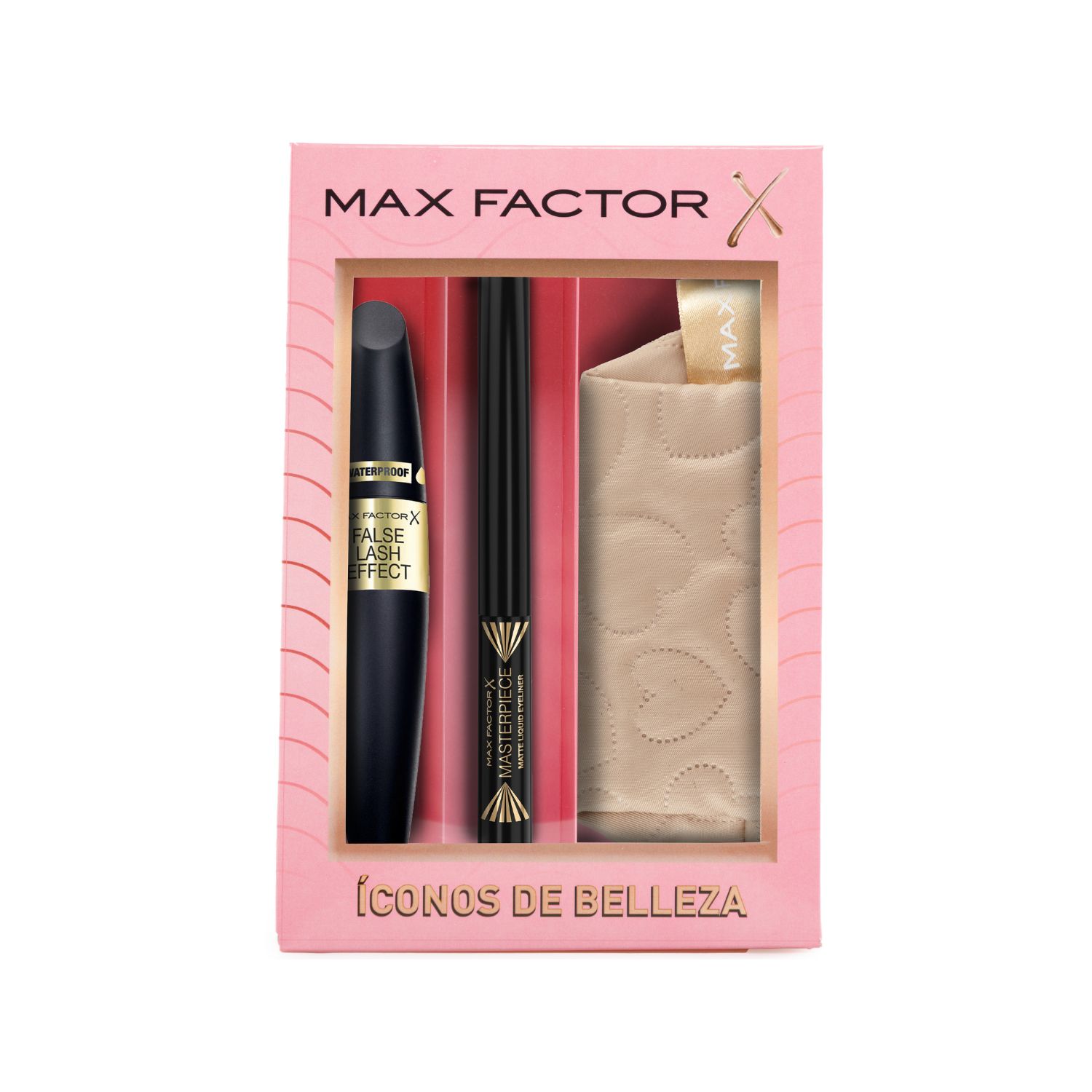 Pack Max Factor Máscara De Pestañas False Effect Waterproof + Delineador De Ojos Masterpiece