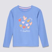 Polo Manga Larga Niña Básico Jersey Circus