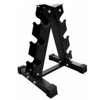 Rack Estante Porta Mancuernas Pesas 3 Levels Resistente