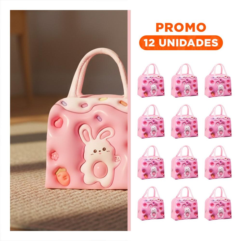 Pack12 Contenedor Termico Portatil para Alimentos Caseros Rosado