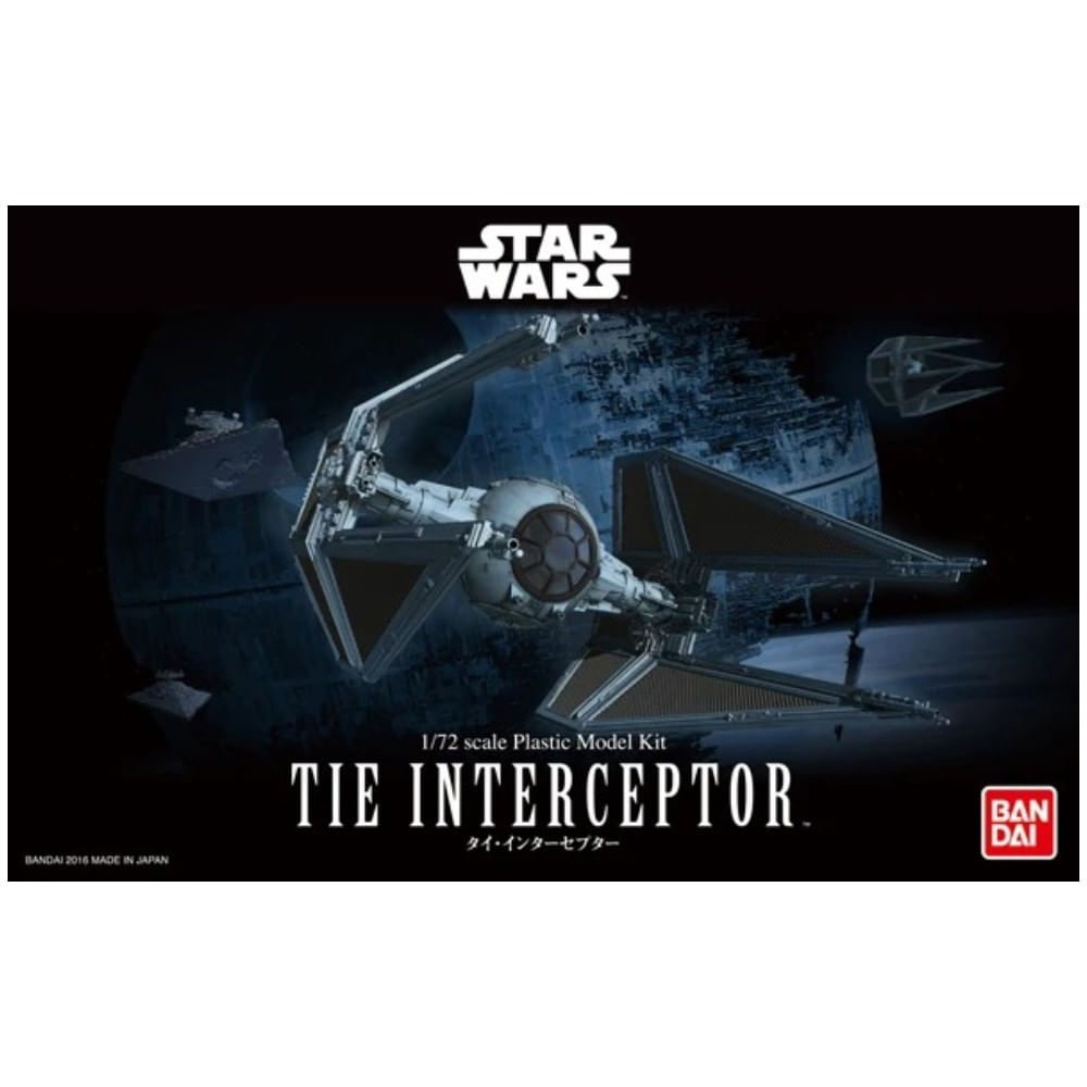Star Wars TIE Interceptor Model Kit 1-72