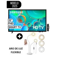 Televisor Samsung 32 Pulg. HD Smart TV UN32H5000FGXPE Modelo 2025 y Aro de Luz