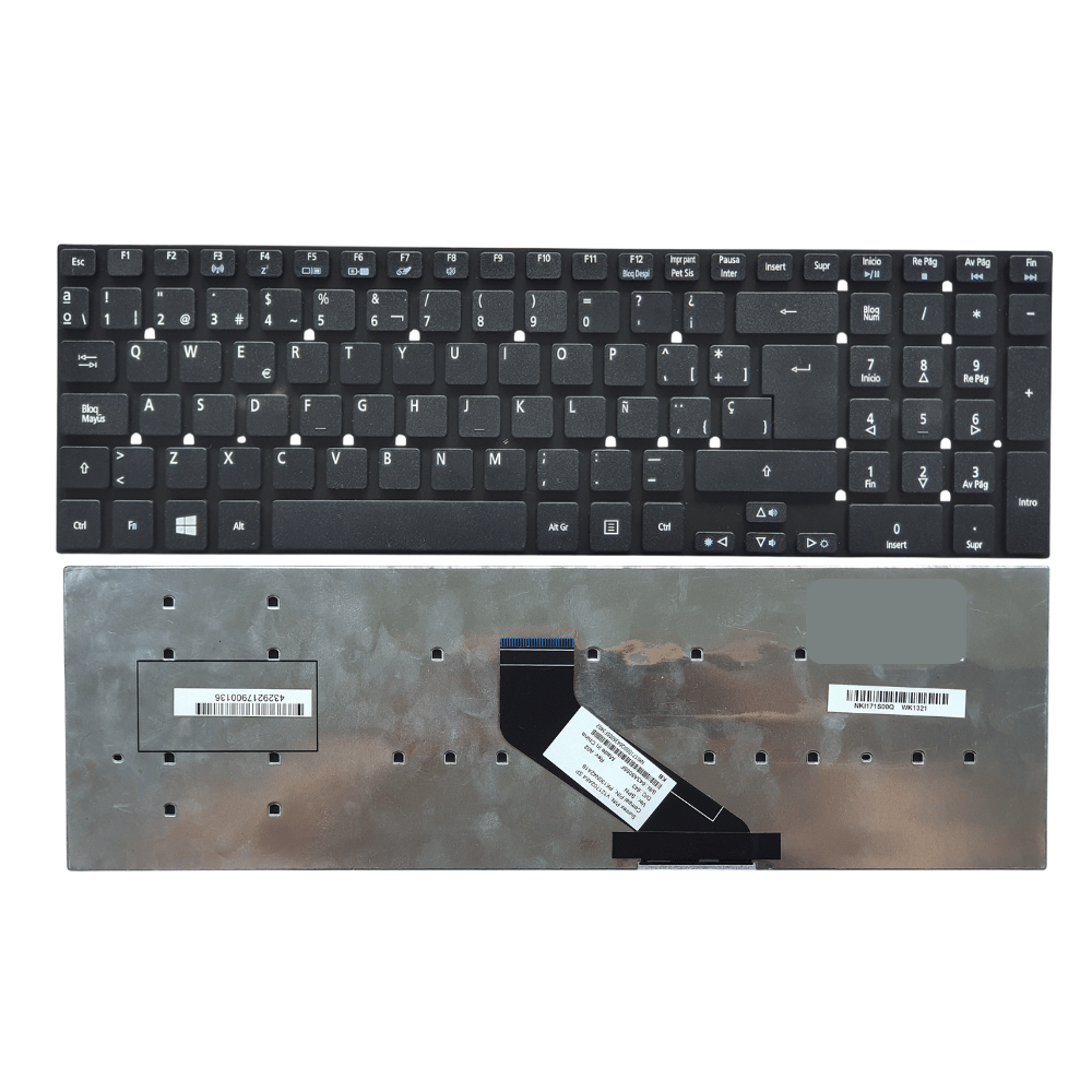 Teclado laptop Acer Aspire 5830 5755 E5-511 E5-571 E1-530