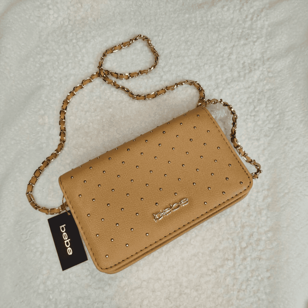 Cartera Mini Crossbody Camel