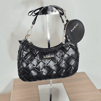 Cartera Bebe Luca Crossbody Con Monedero Desmontable Negro