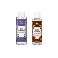 ACEITE CORPORAL LAVANDA 250ML más ACEITE CORPORAL CHOCOLATE 250ML