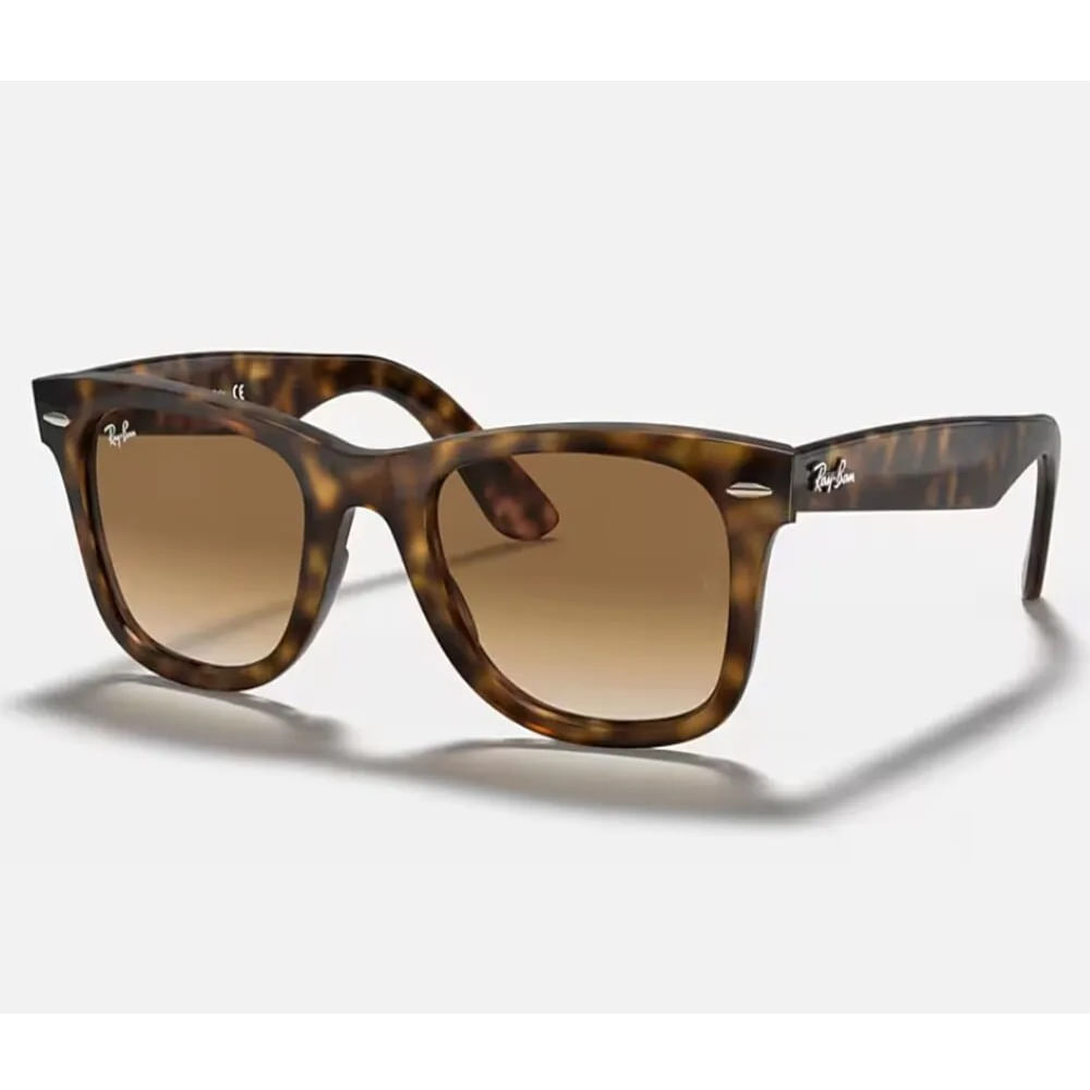 Lentes De Sol Wayfarer RB2140 Marron Degradado Unisex
