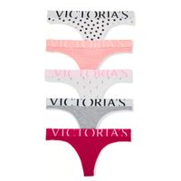 CALZON TANGA VICTORIA SECRET PACKX5 ROSA