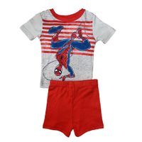 Conjunto Pijama Niños Spiderman Manga Corta 2 Piezas