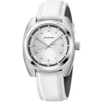 Reloj para Hombre Calvin Klein Achieve K8W311L6 Suizo Fecha Correa de Cuero Blanco