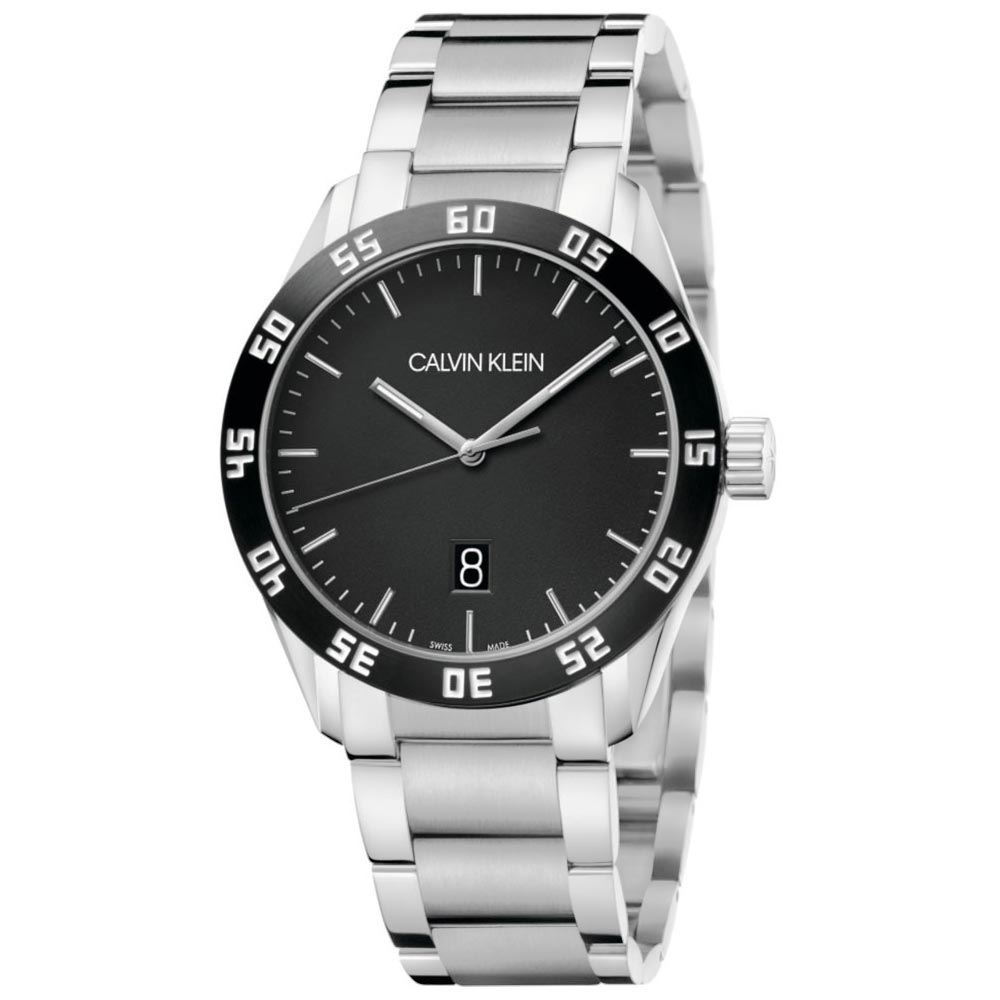Reloj para Hombre Calvin Klein Complete K9R31C41 Suizo Fecha Acero Inoxidable