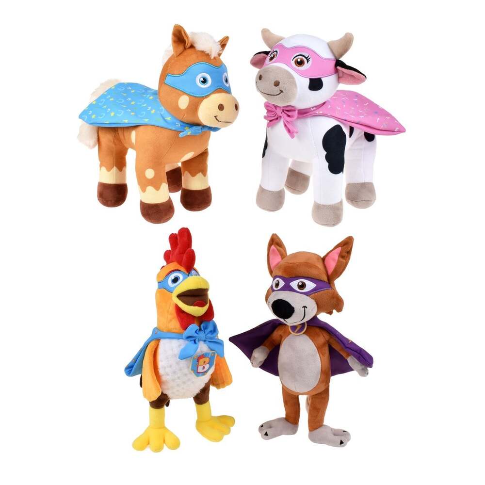 Peluche Héroes En Acción La Granja De Zenón 30Cm