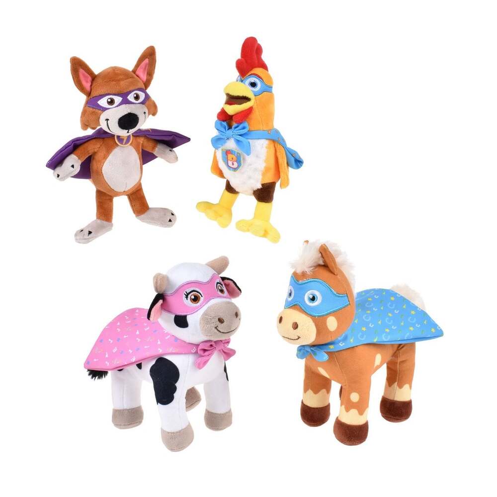 Peluche Héroes En Acción La Granja De Zenón 20Cm