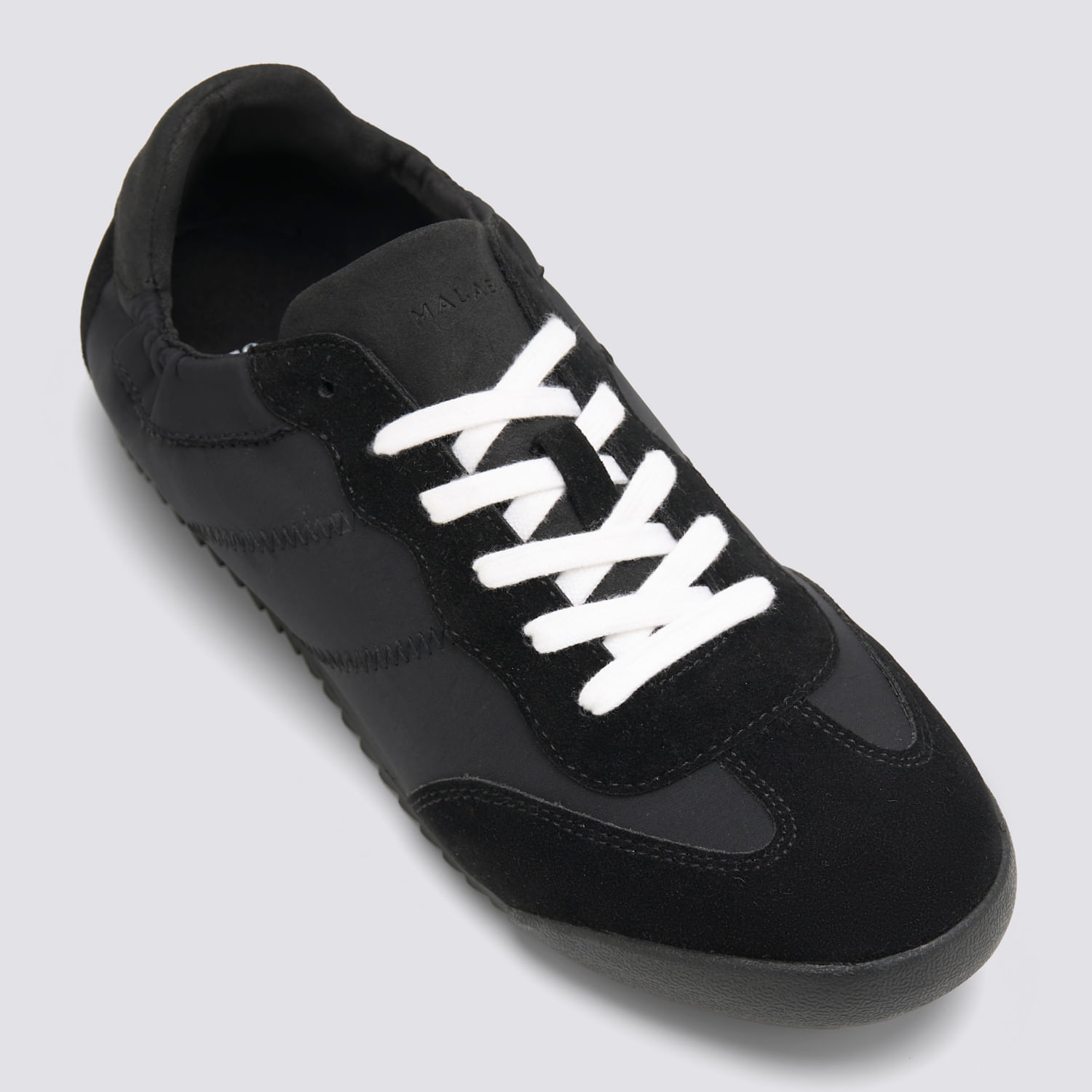 Zapatillas Urbanas Negro Mujer Balerina Malabar 37