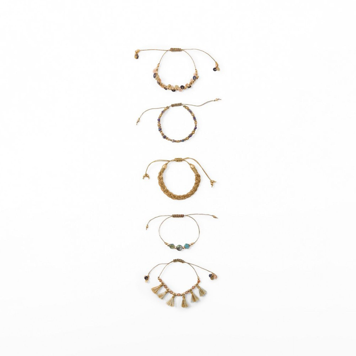 Pulsera Mujer Sfera Weekly Pulseras Trenza Multicolor