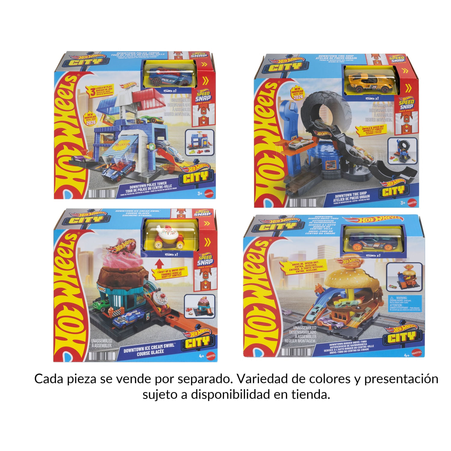 Hot Wheels City Pista Downtown