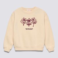 Polera Niña Fleece Folk Bord Circus