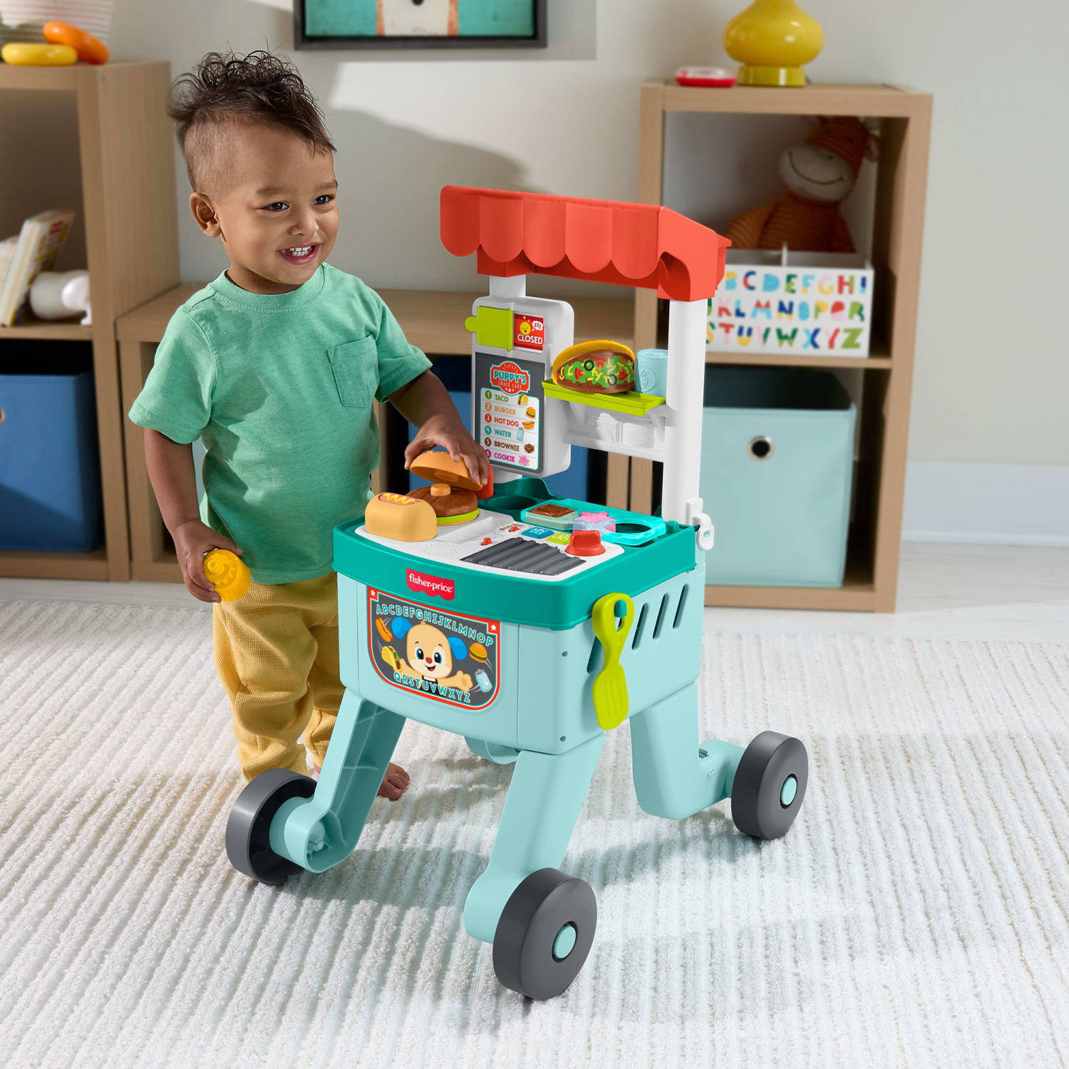 Andadera Para Bebe Fisher Price Carro Snacks