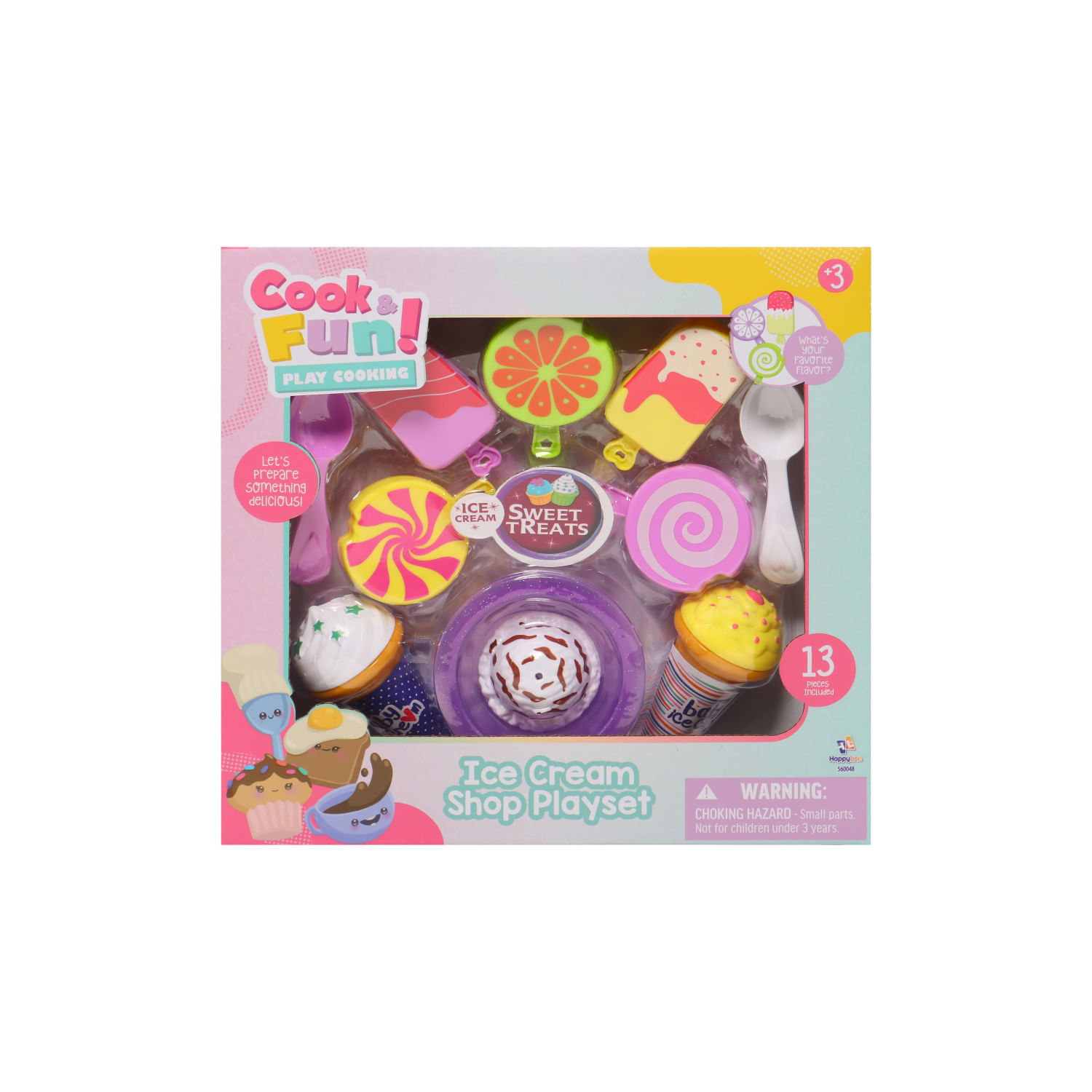 Set De Juego Postre 13 Piezas Cook & Fun