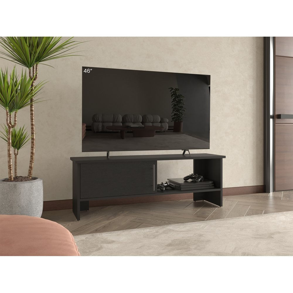 Rack Tv 65" Navia 1 Puerta Wengue