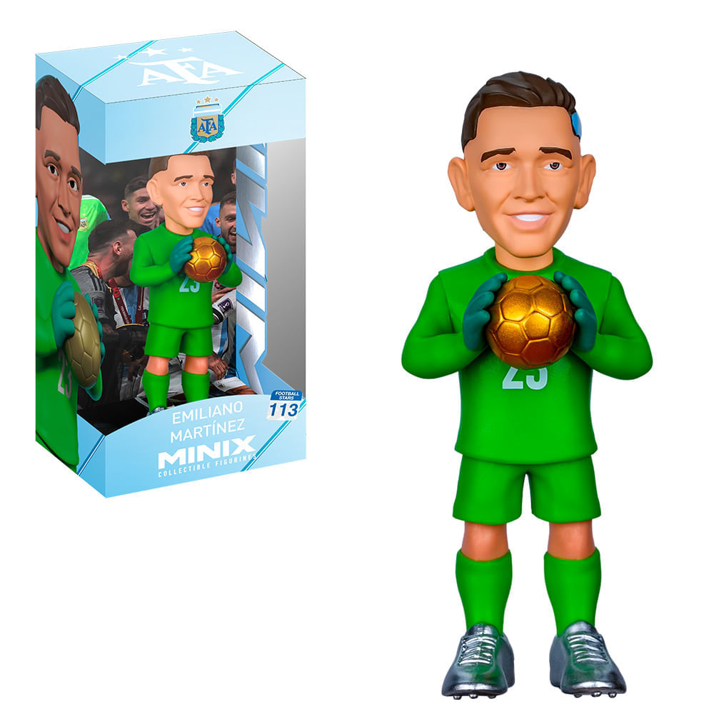 Figura Coleccionable Minix World Cup Dibu Martínez Argentina 12Cm