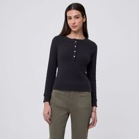 Polo Mujer Canalado Amc Manga Larga