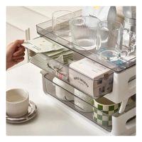 Estante Organizador de 2 Niveles para Te y Tazas Cocina Hogar 39.5x27x23.5cm YPapel Regalo