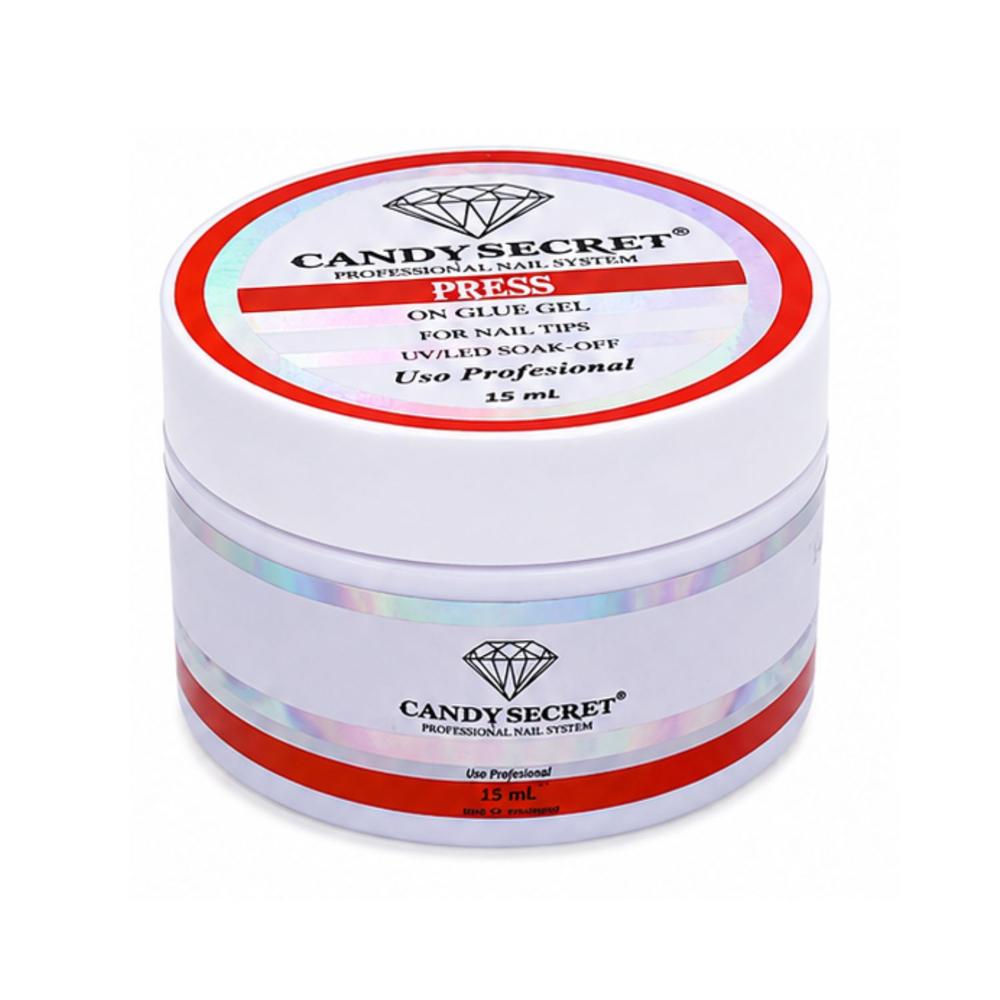Press On Glue Gel UV/LED de 15 ml -CANDY SECRET