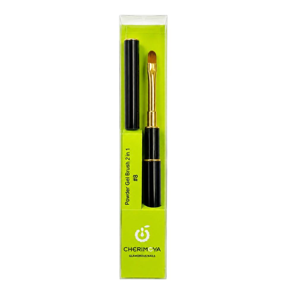 Pincel Para Powder Gel Brush #8 2 en 1 - CHERIMOYA