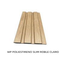 WALLPANEL PARED DECORATIVO POLIESTIRENO COLOR ROBLE CLARO