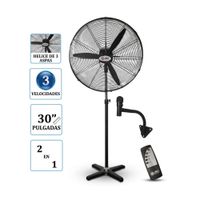 Ventilador Industrial JBO WC302 30 Pulg.  2 en 1 C.C Remoto