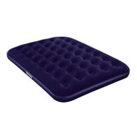 Colchón Inflable 2 Plazas Bestway Felpa Azul 137x191 cm