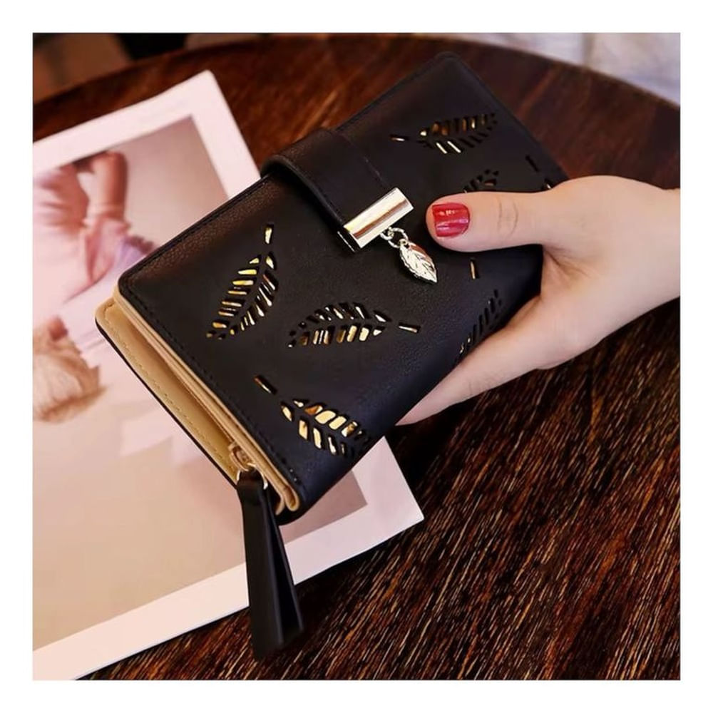 Billetera Elegante para Mujer Cuero PU Premium 2026