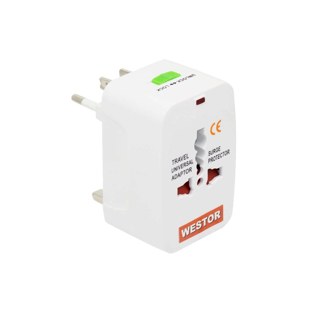 Adaptador Viajero Universal Múltiple con Toma Tierra MH-ADAP-UNI WESTOR