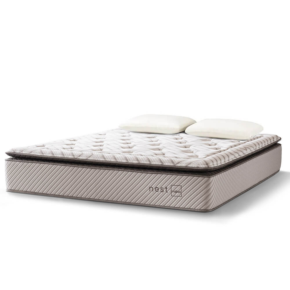 Colchón Nest Queen + 2 Almohadas Memory Max
