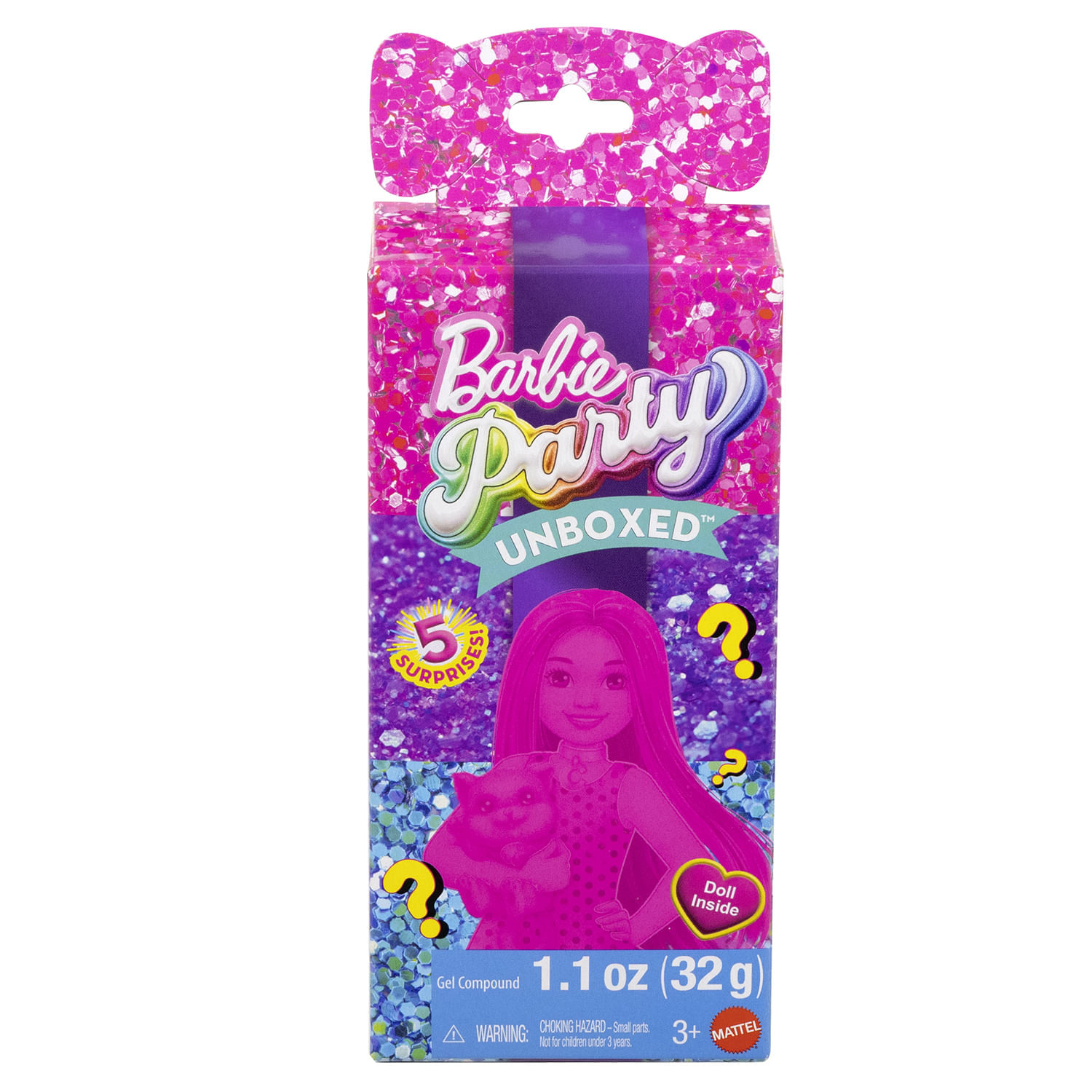 Muñeca Sorpresa Barbie Chelsea Fiesta Glamour