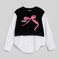 Blusa Manga Larga Para Teen Niña Fleece Zubito