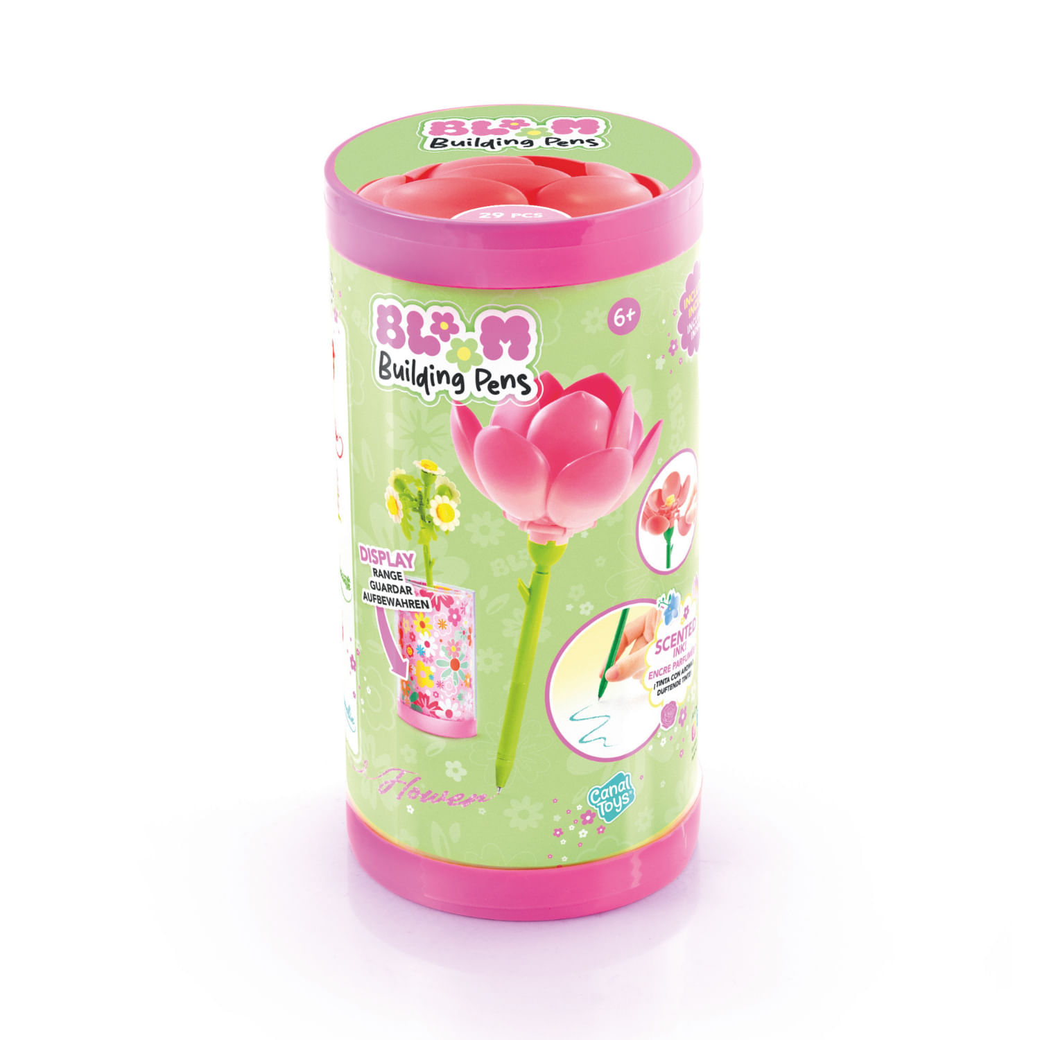 Lapicero Armable Canal Toys Diseño Flor 1 Unidad