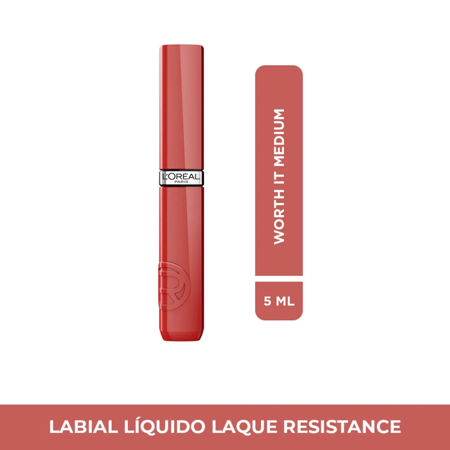 Labial Líquido Loreal Infallible Laque Worth It Medium