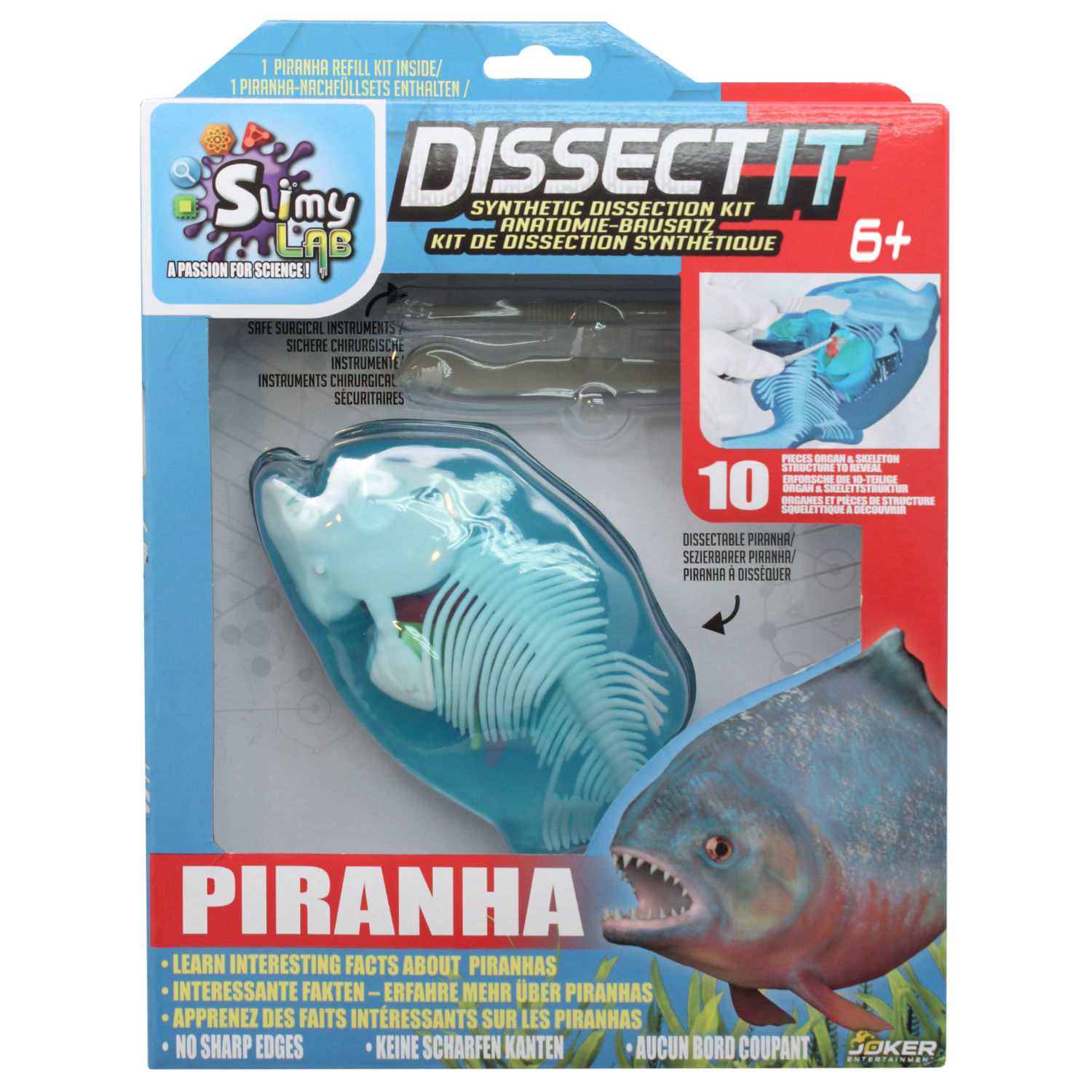 Kit De Disección Sintética Piraña Dissect It