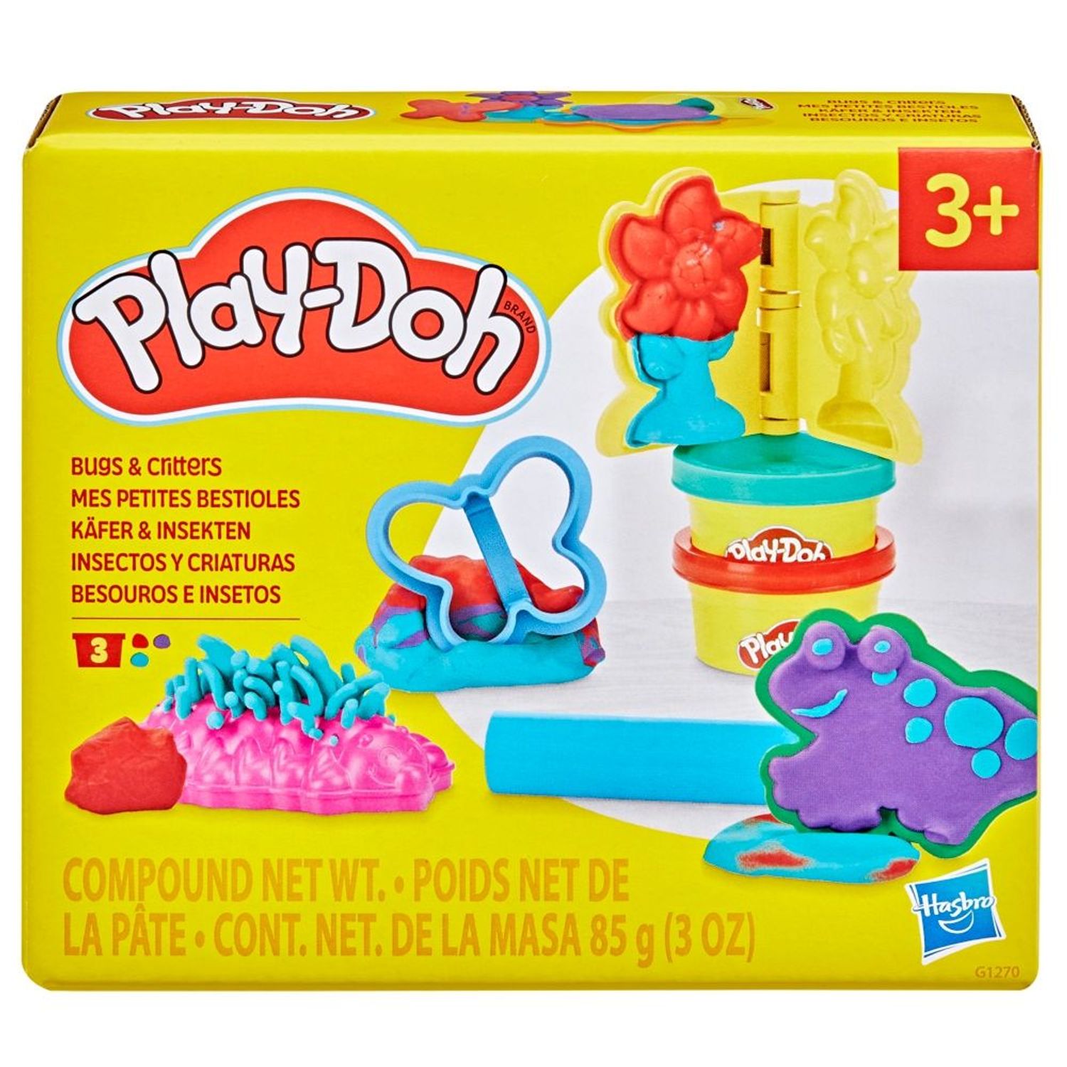 Set De Masa Moldeable Play Doh Herramientas Insectos Y Criaturas