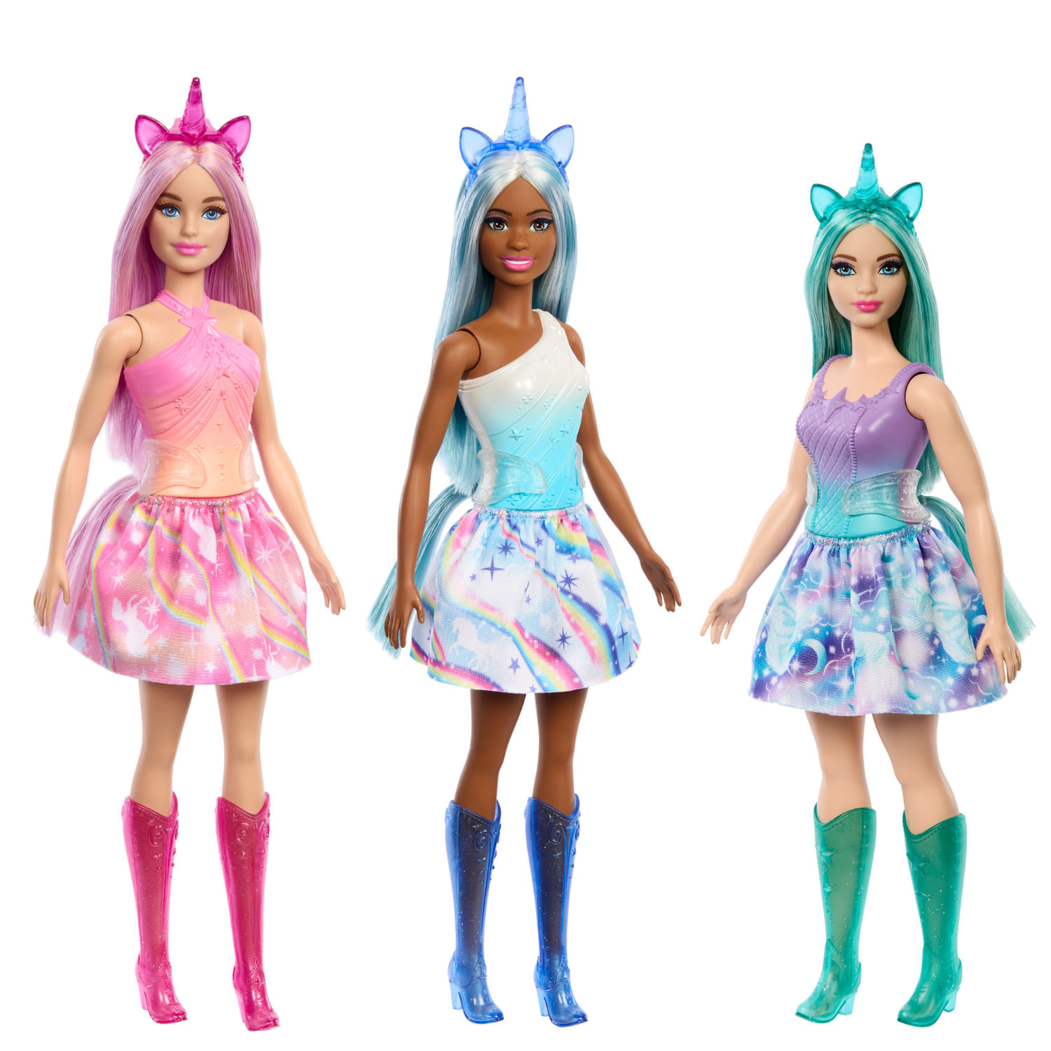 Muñeca Barbie Fantasía Unicornio Sorpresa Barbie 3 Años+