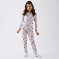 Pijama Manga Larga + Pantalón Para Niña Algodón Minions