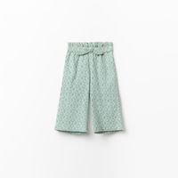 Pantalon Bebe Niña Sfera Bordado Rombos Aguamarina