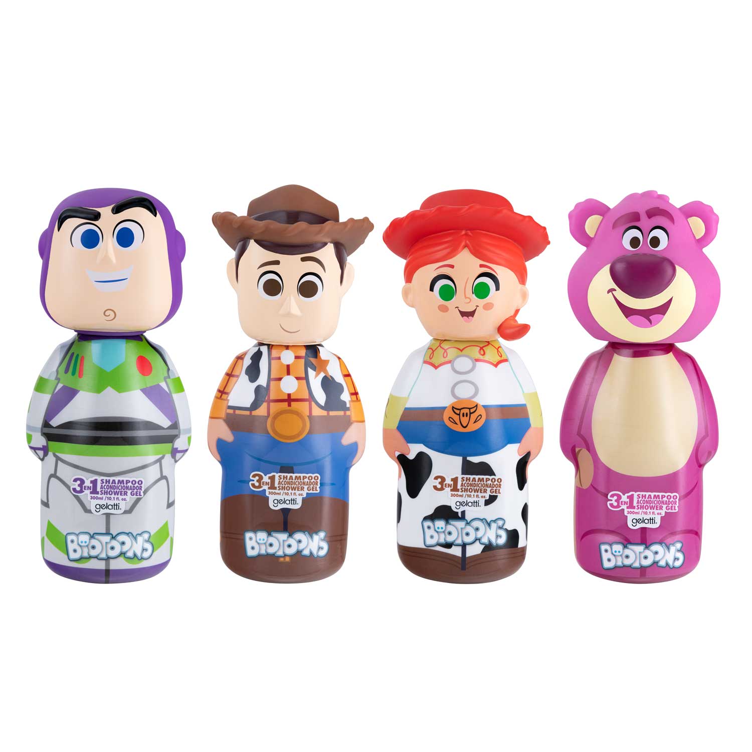 Shampoo 3 En 1 Biotoons Mix Toy Story X300Ml Gelatti