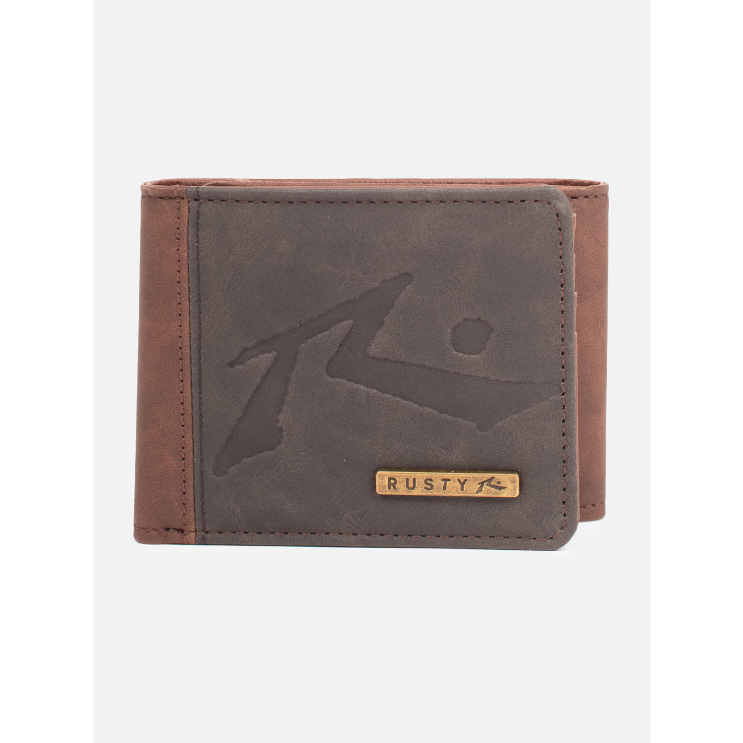 Billetera Hombre Rusty 7Ab540 Marron Talla única