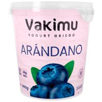 Yogurt Griego de Arándanos VAKIMU Pote 960g