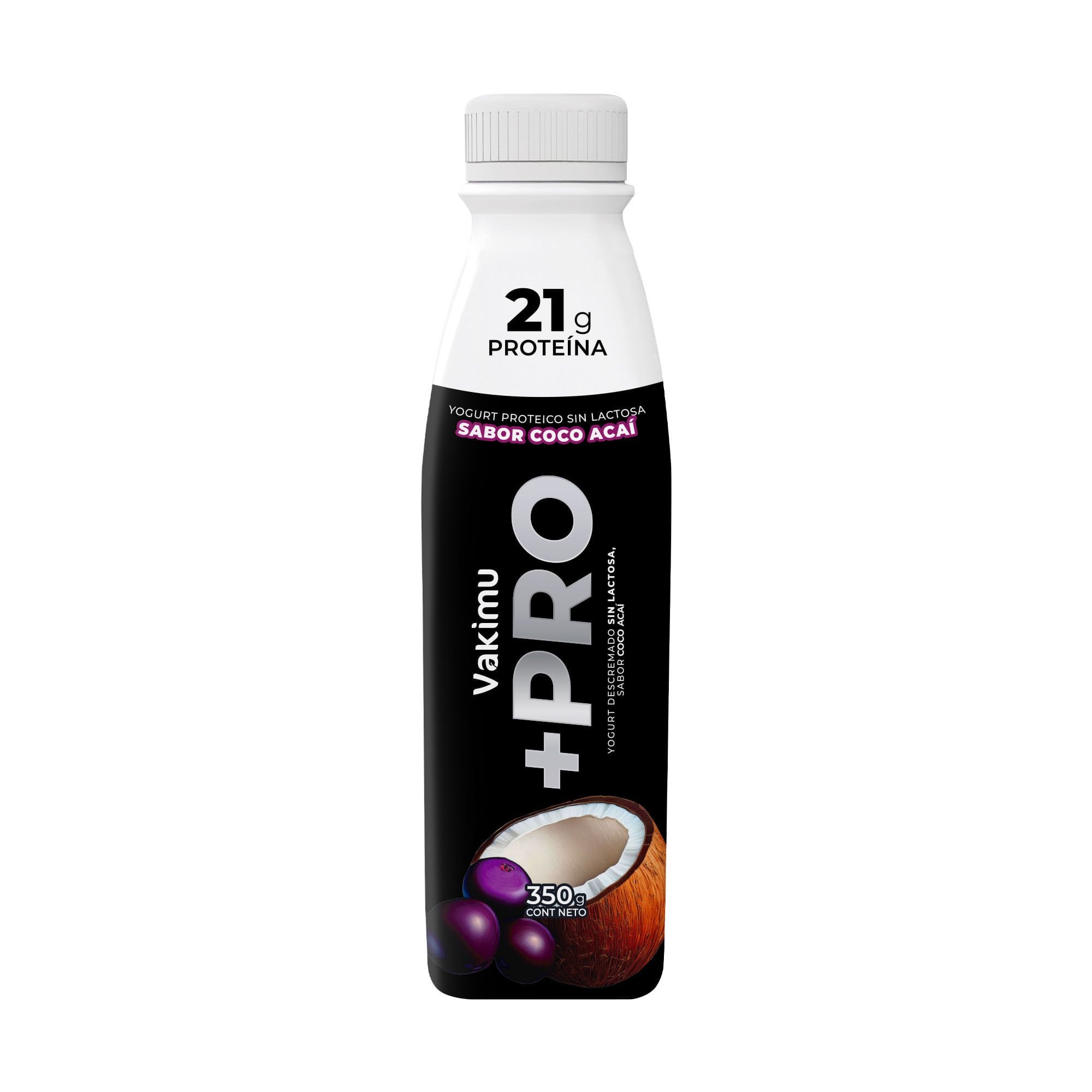 Yogurt Bebible VAKIMU +Pro Coco & Acai Botella 350g