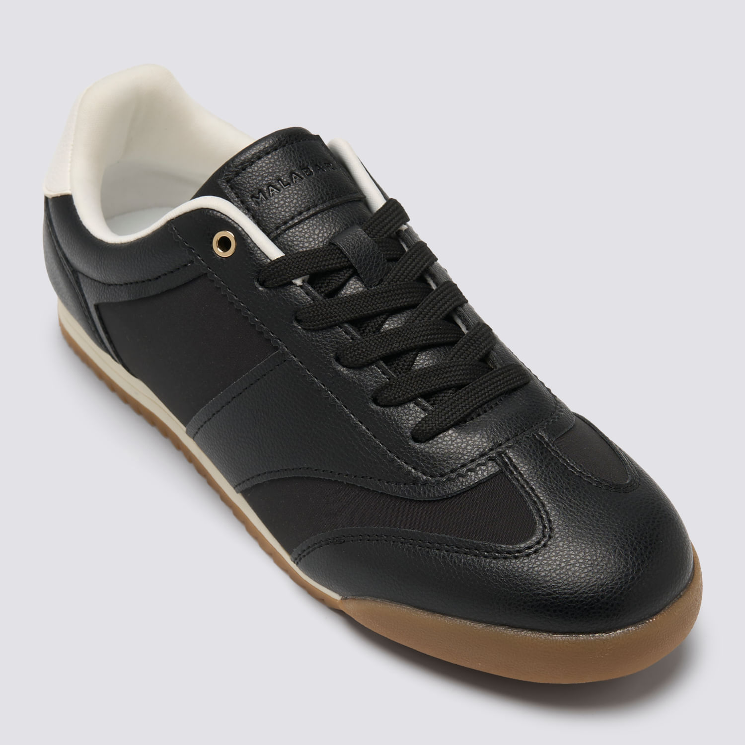 Zapatillas Urbanas Mujer Malabar Pastel Trainer Negro 36