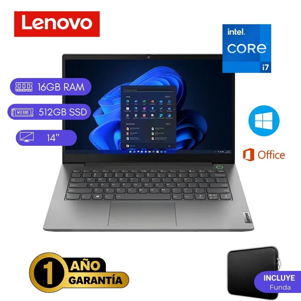 Reacondicionado Laptop  Lenovo ThinkBook 14 G4 IAP Core i7 12va 16GB RAM 512GB SSD 14""